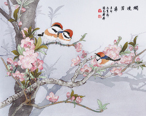 Набор для вышивания "Прелестный весенний день". Арт 2030829