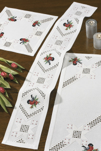 Набор для вышивания дорожки "Снегири". Арт 65-0670                 