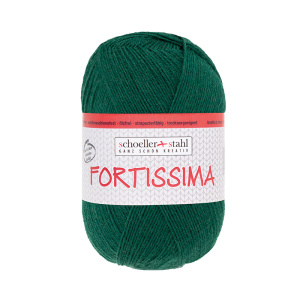 Пряжа Fortissima Socka 4-fach Uni, 75% шерсть, 25% полиамид, 420 м, 100 г. Арт 90038-2092