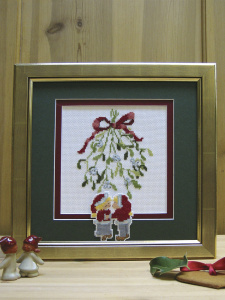 Набор для вышивания: "Чай с омелой". Арт 40314