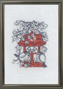 Набор для вышивания "Кормушка для птиц". Арт 13-3305