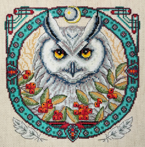 Набор для вышивания "Белый филин". Арт 03.017.21