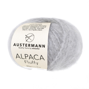 Пряжа Alpaca Fluffy, 70% шерсть, 30% альпака, 85 м, 50 г. Арт 98321-0008