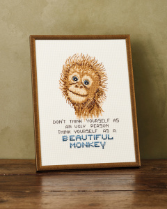 Набор для вышивания "Орангутанг". Арт 92-3450