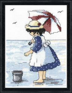 Набор для вышивания "Маленькая леди". Арт 999-7202