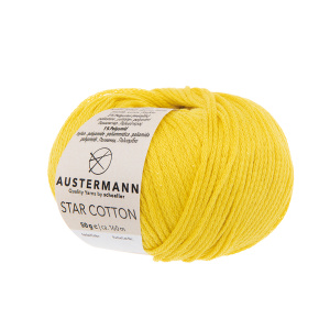 Пряжа Star Cotton, 97% хлопок, 2% полиэстер, 1% полиамид, 50 г, 160 м. Арт 90325-0005