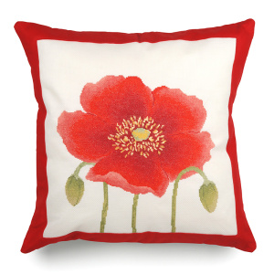 Набор для вышивания подушки "Мак". Арт 2870301