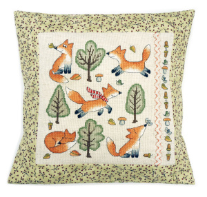 Набор для изготовления наволочки "Лисичка-сестричка". Арт 14.001.22