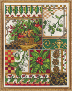 Набор для вышивания "Зимняя композиция". Арт 017-0104