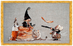 Набор для вышивания "Les Crêpes!" (Блинчики). Арт 71-M007 K