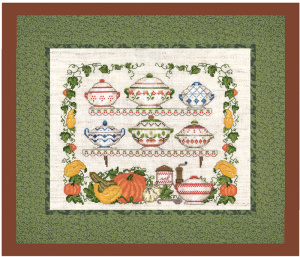 Набор для вышивания: "LA SOUPIERE" (Супница). Арт 1026