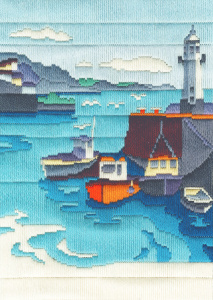 Набор для вышивания "Fishermen's Rest". Арт LSBE2