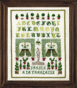 Набор для вышивания "ABC French Garden" (Французский сад), 13,5 х 16,5 см. Арт 3605