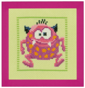 Набор для вышивания "Розовый Монстр II". Арт PN-0150594