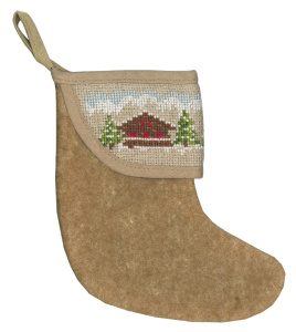 Набор для вышивания сапожка для подарков "CHALET" (Шале). Арт 7054