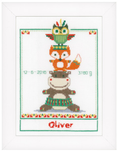 Набор для вышивания "Пирамида из животных". Арт PN-0154582