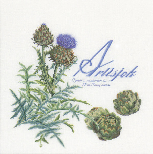 Набор для вышивания "Артишок", канва лён 36 ct. Арт 3048