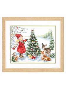 Набор для вышивания "Украшения к Рождеству". Арт PN-0203639