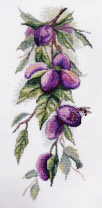 Набор для вышивания "Аромат слив". Арт 04.009.13