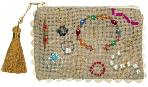 Набор для вышивания косметички "BIJOUX" (Бижутерия). Арт 5079