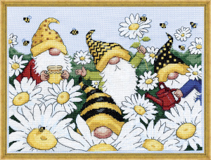 Набор для вышивания "Гномы". Арт 3442