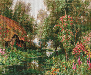 Набор для вышивания "Старая хижина". Арт 02.010.17