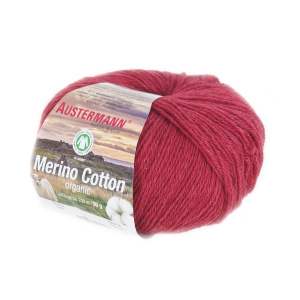 Пряжа Merino Cotton organic, 55% шерсть, 45% хлопок, 50 г, 230 м. Арт 98311-0003