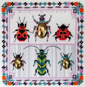 Набор для вышивания  "Жучки". Арт 13.003.54