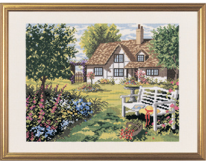 Набор для вышивания "Английский домик". Арт 14-154                  