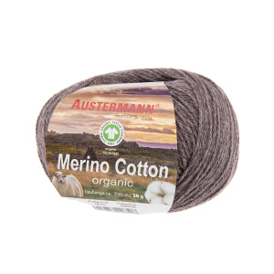 Пряжа Merino Cotton organic, 55% шерсть, 45% хлопок, 50 г, 230 м. Арт 98311-0019