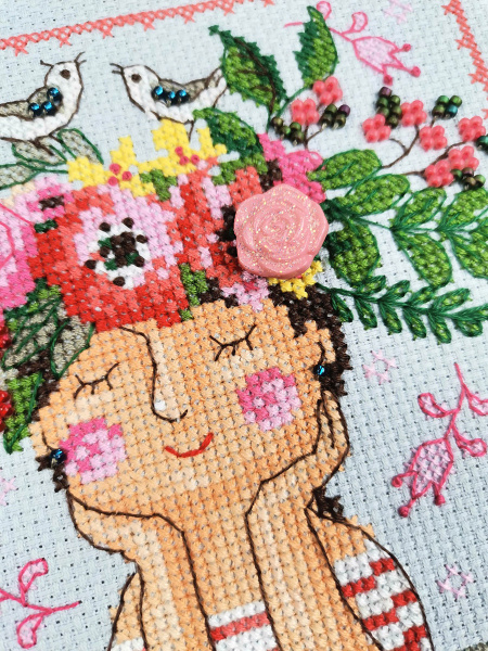 Набор для вышивания  "Птичьи трели". Арт 13.003.39