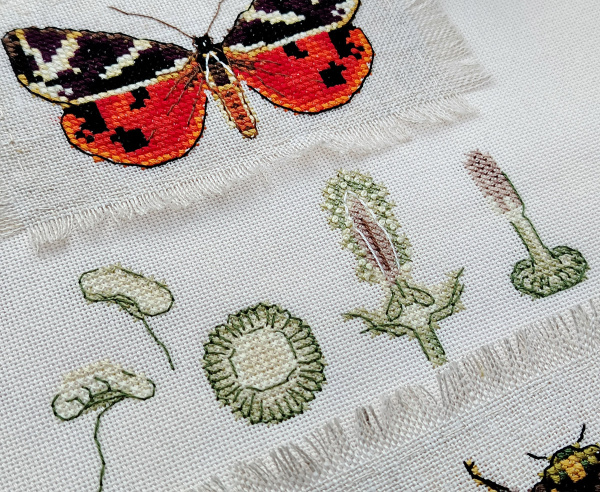 Набор для вышивания "Ботаника. Шток-роза". Арт 03.015.21