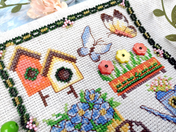 Набор для вышивания "Весенняя пора". Арт 13.003.21