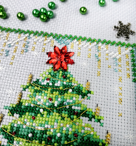 Набор для вышивания "Новогодняя ёлка". Арт 13.003.23