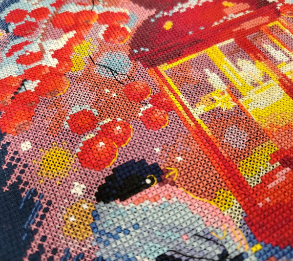 Набор для вышивания  "Огонек". Арт 03.010.28