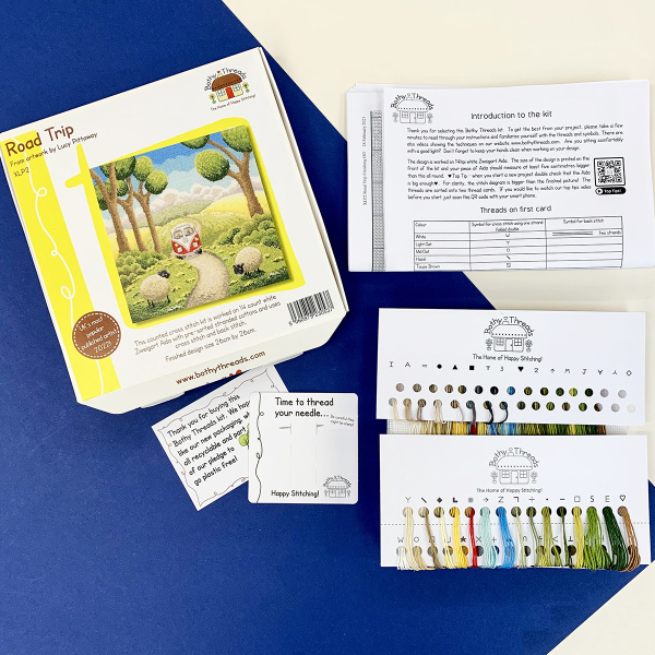 Набор для вышивания "Road Trip". Арт XLP2