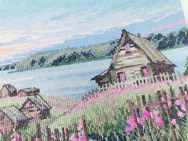 Набор для вышивания "Розовый вечер". Арт 02.010.33