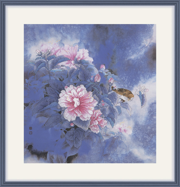 Набор для вышивания "Цветок и птица". Арт 2031208