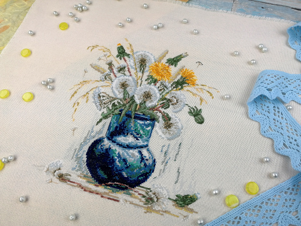 Набор для вышивания "Букет одуванчиков". Арт 04.005.24