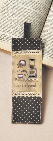 Набор для вышивания закладки "Перерыв на кофе". Арт 2871201