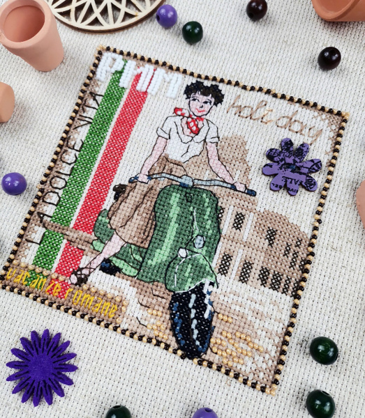 Набор для вышивания  "Римские каникулы". Арт 13.003.29