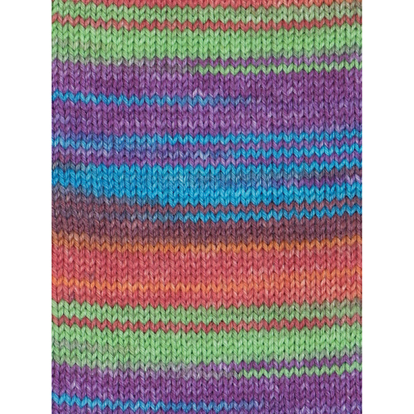 Пряжа Step 6 Irish Rainbow Colours, 75% шерсть, 25% полиамид, 410 м, 150 г. Арт 97826-0624