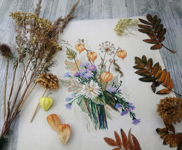 Набор для вышивания "Осень в букете". Арт 04.005.32