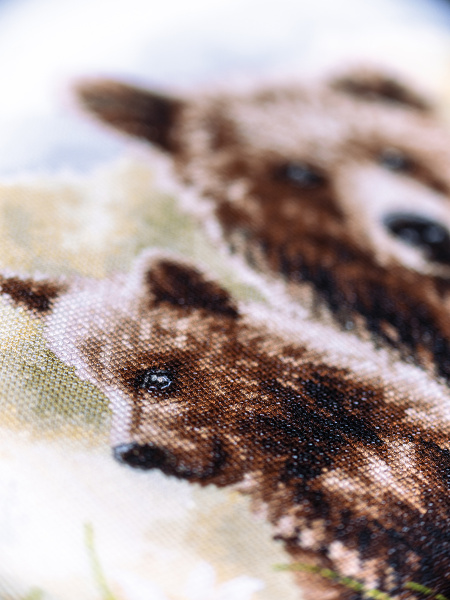 Набор для вышивания "Bears in the woods"  . Арт PN-0194788