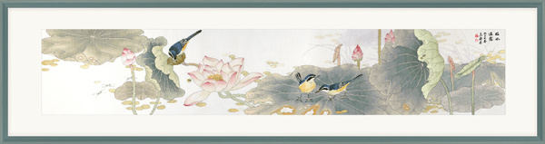 Набор для вышивания "Воздушный аромат лотоса". Арт 2030827