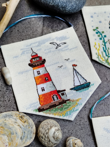 Набор для вышивания "Морские этюды". Арт 21.003.24