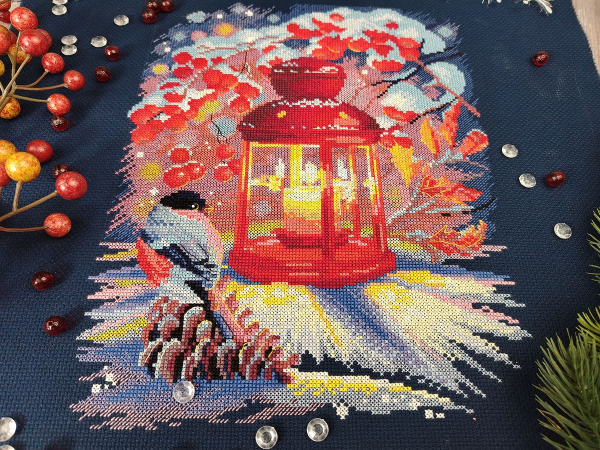 Набор для вышивания  "Огонек". Арт 03.010.28