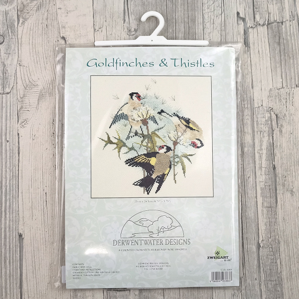 Набор для вышивания "Goldfinches & Thistles". Арт DWBB04