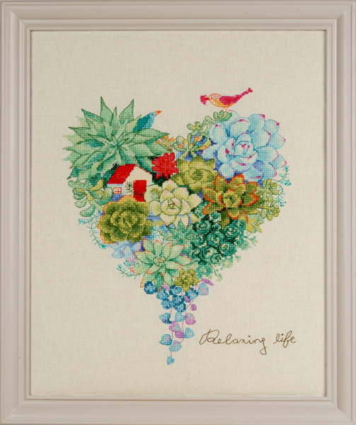 Набор для вышивания "Безмятежная жизнь". Арт 2031303