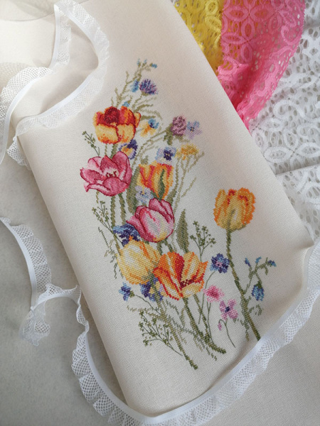 Набор для вышивания "Цветы весны". Арт 04.004.14